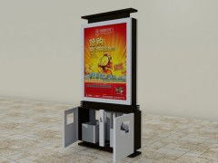 優(yōu)質(zhì)不銹鋼廣告垃圾箱 設計與制作的藝術